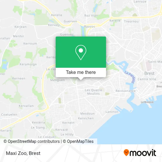 Maxi Zoo map