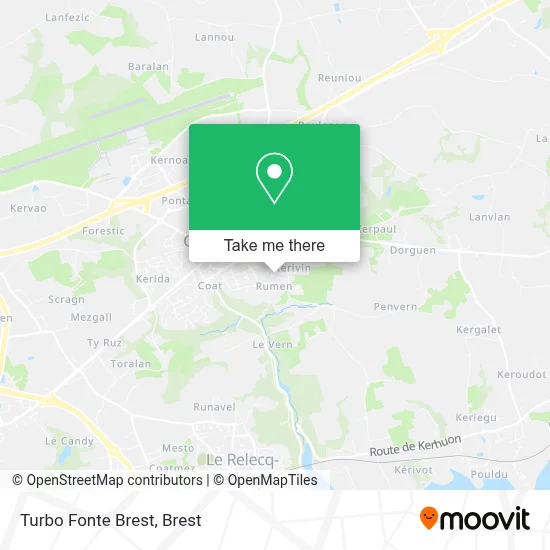 Turbo Fonte Brest map