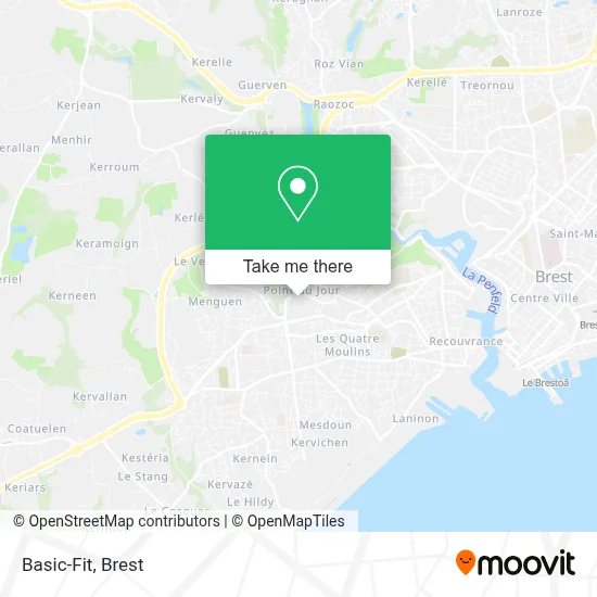 Basic-Fit map