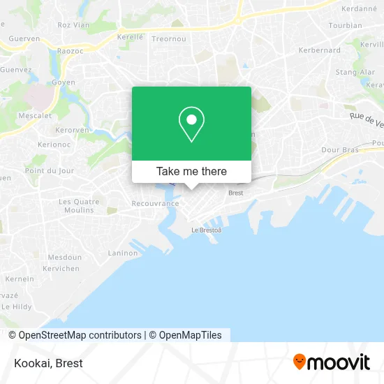 Kookai map