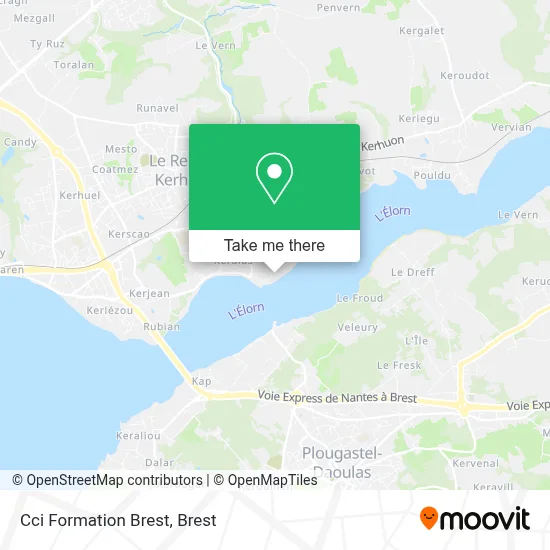 Cci Formation Brest map