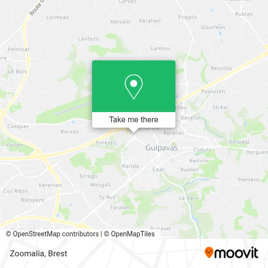 Zoomalia map