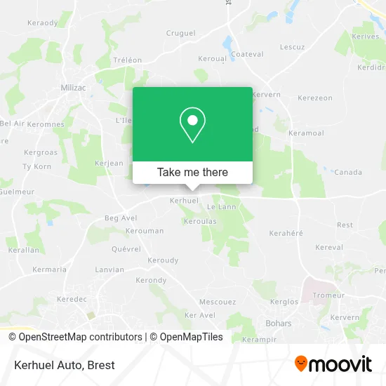 Kerhuel Auto map
