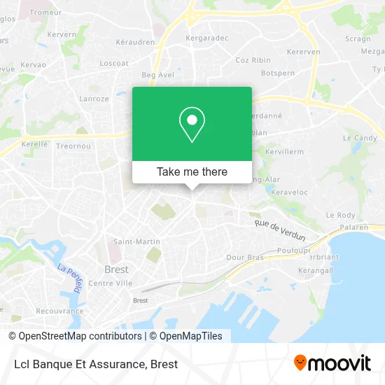 Lcl Banque Et Assurance map