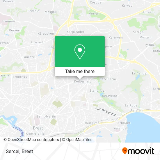 Sercel map