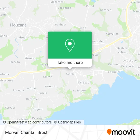 Morvan Chantal map