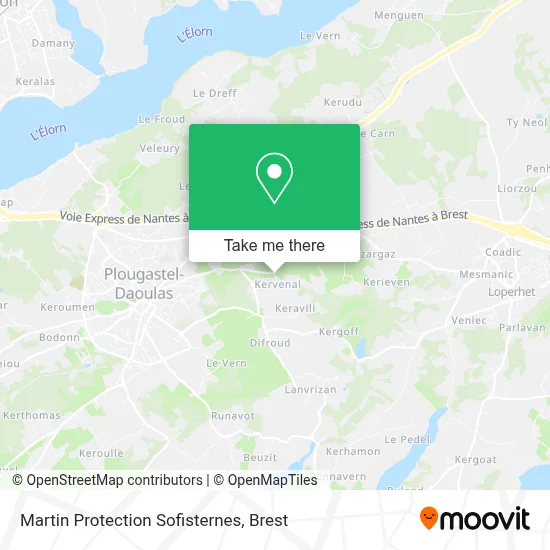Martin Protection Sofisternes map