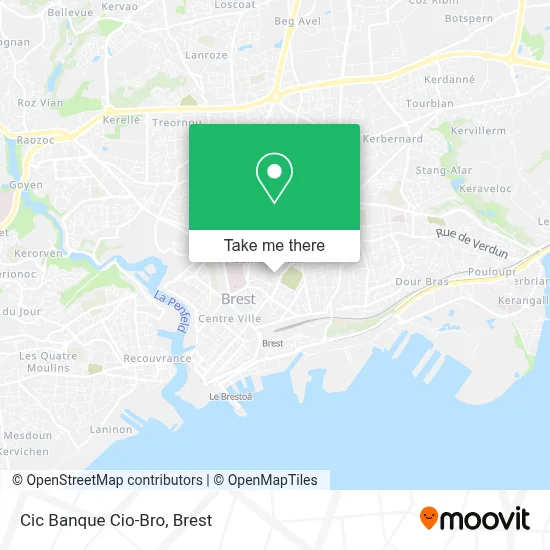 Cic Banque Cio-Bro map