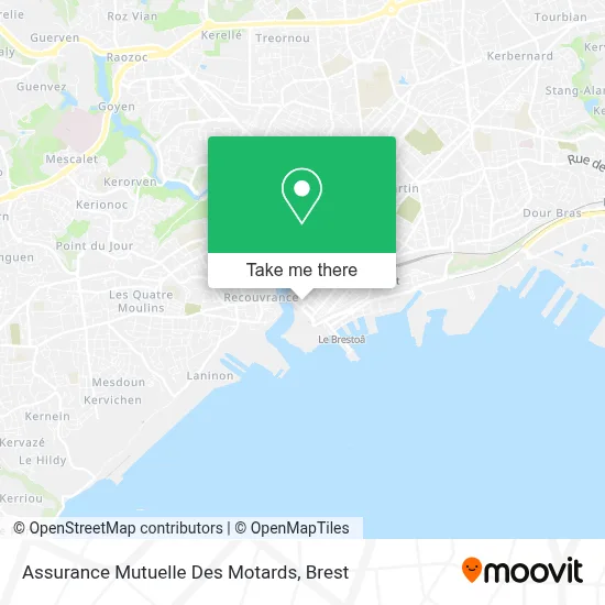 Assurance Mutuelle Des Motards map