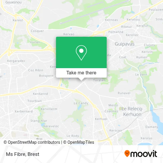Ms Fibre map