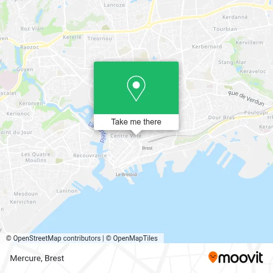 Mercure map