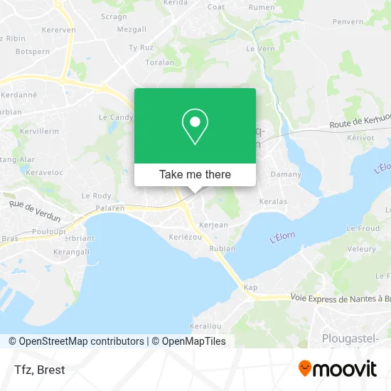 Tfz map