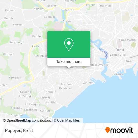 Popeyes map