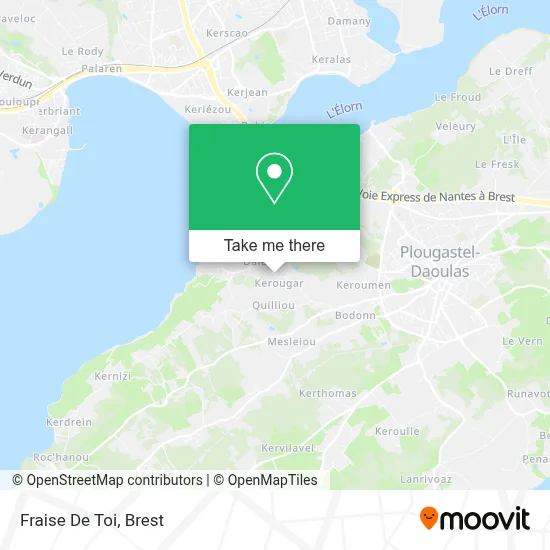 Fraise De Toi map