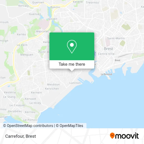 Carrefour map