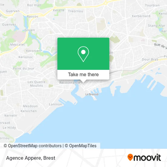 Agence Appere map