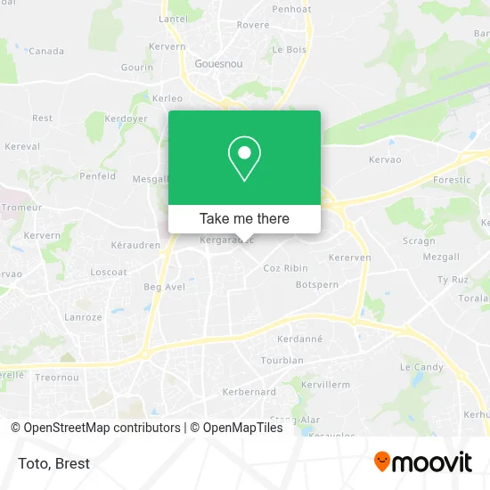 Toto map