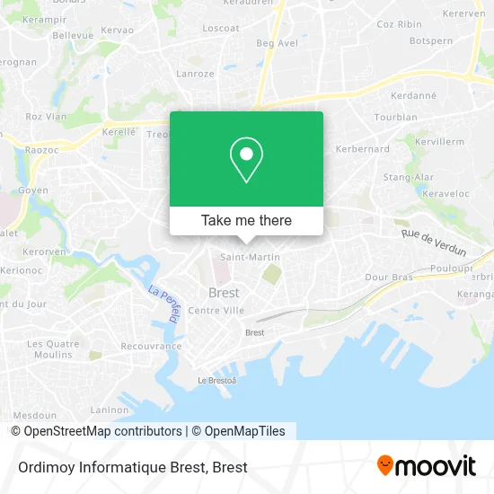Ordimoy Informatique Brest map