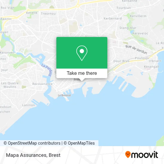Mapa Assurances map