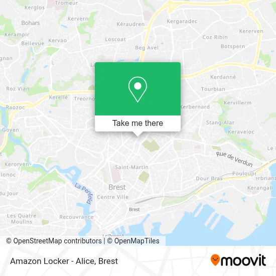 Amazon Locker - Alice map