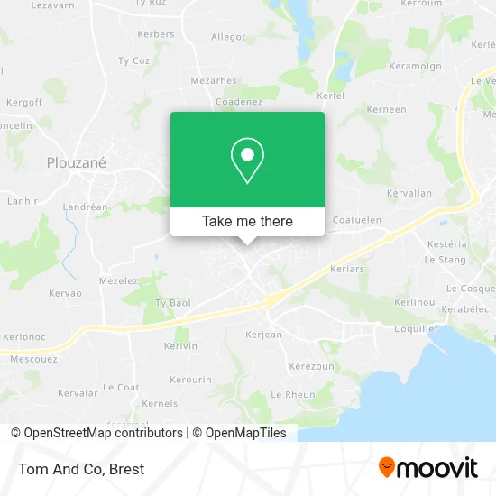 Tom And Co map