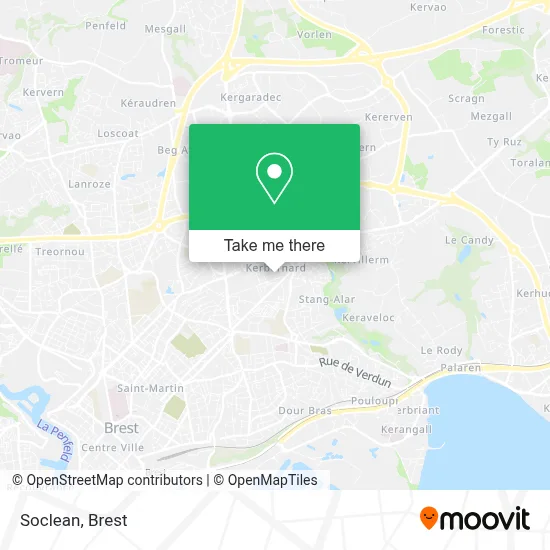 Soclean map