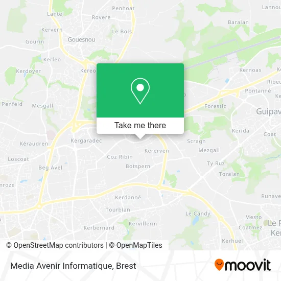 Media Avenir Informatique map