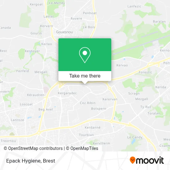 Epack Hygiene map