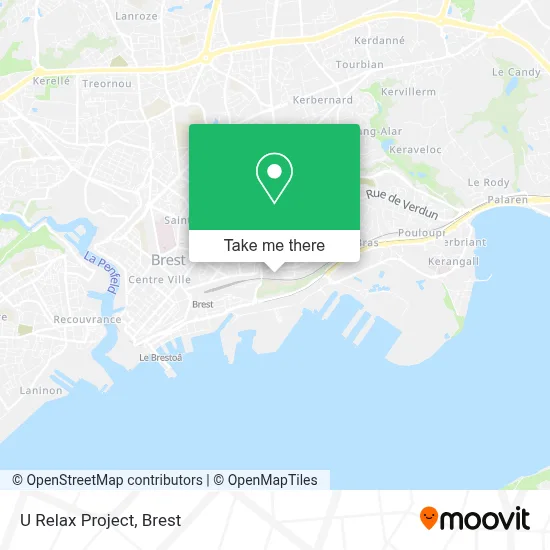 U Relax Project map
