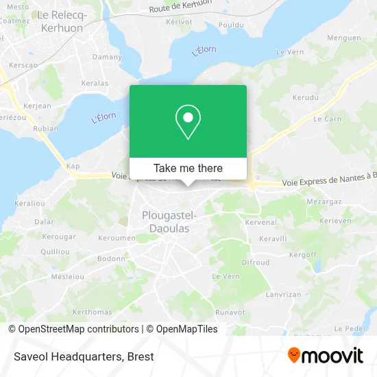 Saveol Headquarters map