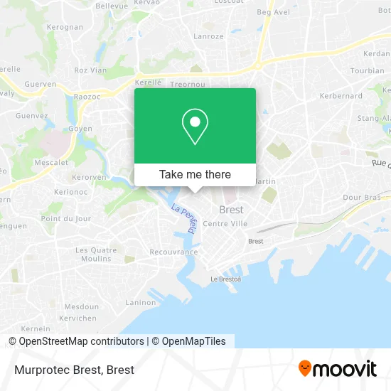 Murprotec Brest map