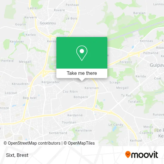Sixt map