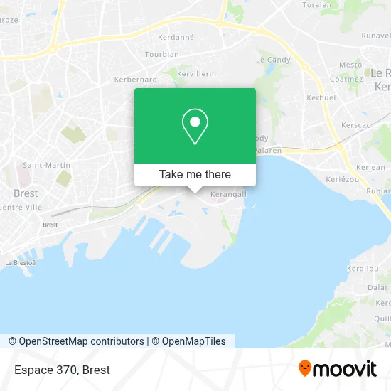 Espace 370 map