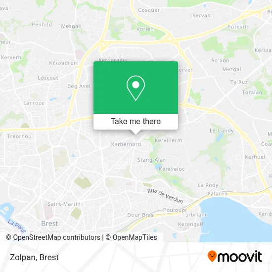 Zolpan map