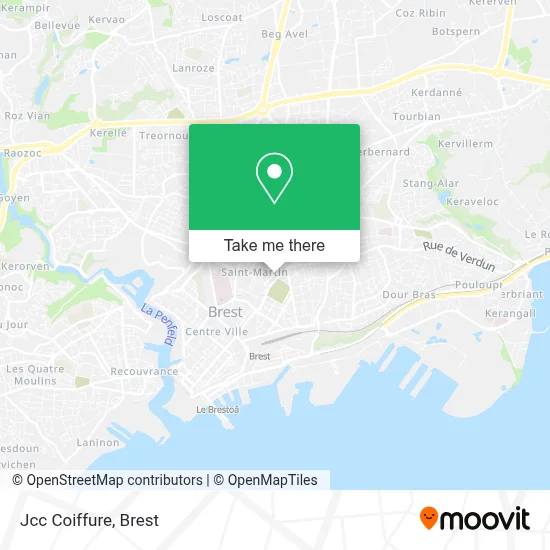 Jcc Coiffure map