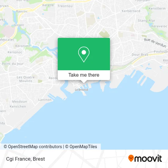 Cgi France map