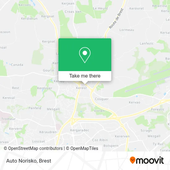 Auto Norisko map