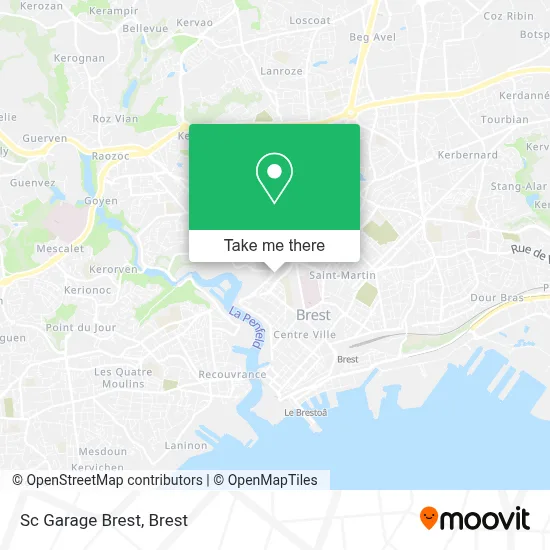 Sc Garage Brest map