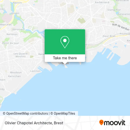 Olivier Chapotel Architecte map