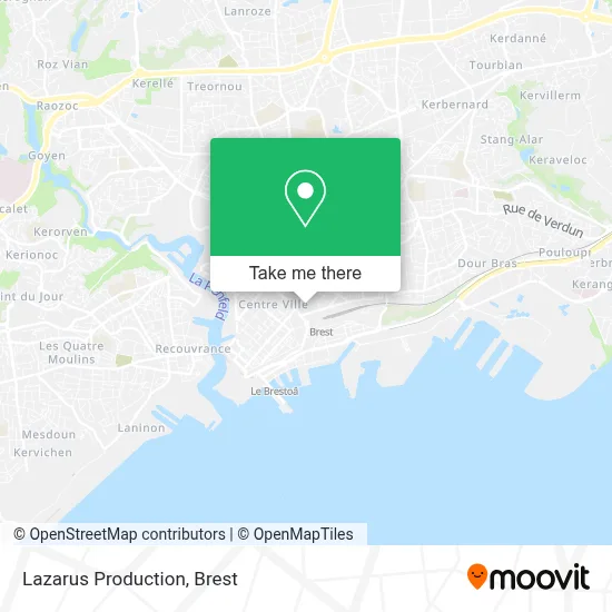 Lazarus Production map