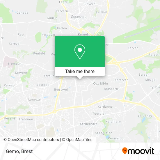 Gemo map
