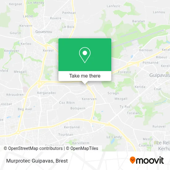 Murprotec Guipavas map