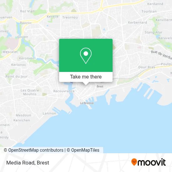 Via Media map
