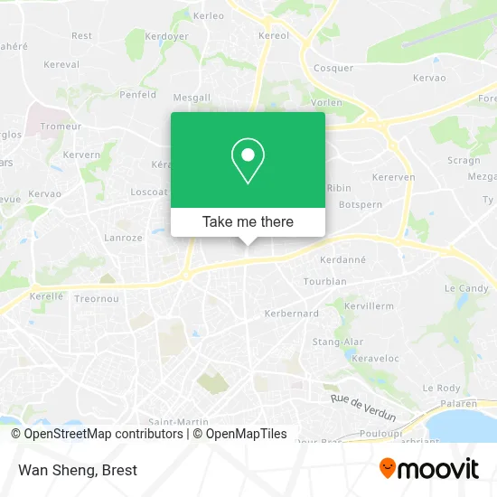 Wan Sheng map