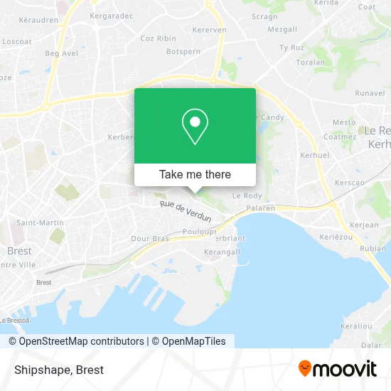Shipshape map
