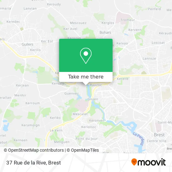 37 Rue de la Rive map