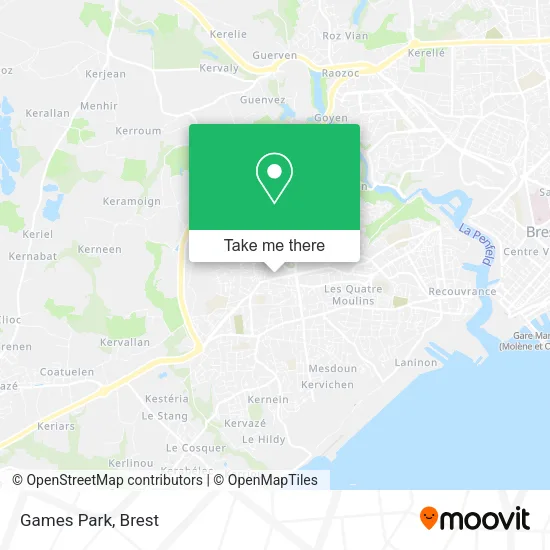 Games Park map