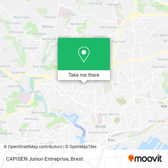 CAPISEN Junior-Entreprise map