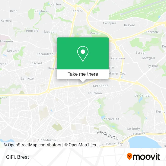 GiFi map