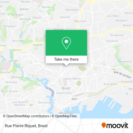 Rue Pierre Riquet map